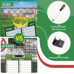 OWLKELA Baseball Coaches Clipboard With Dry Erase Marker Pen Holder