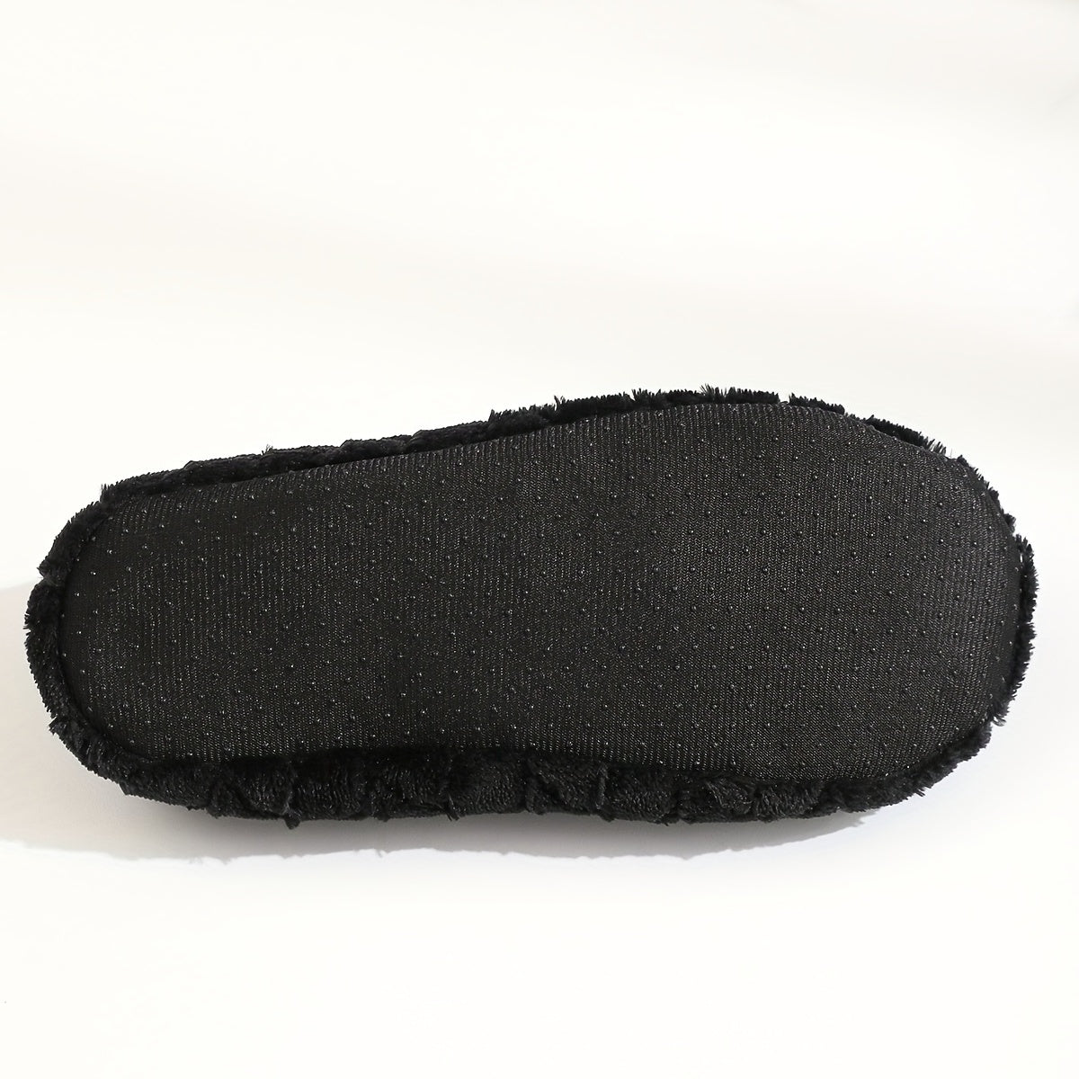 Cozy Plush House Slippers Men Winter Shoes Anti-Skid Indoor Slip-On