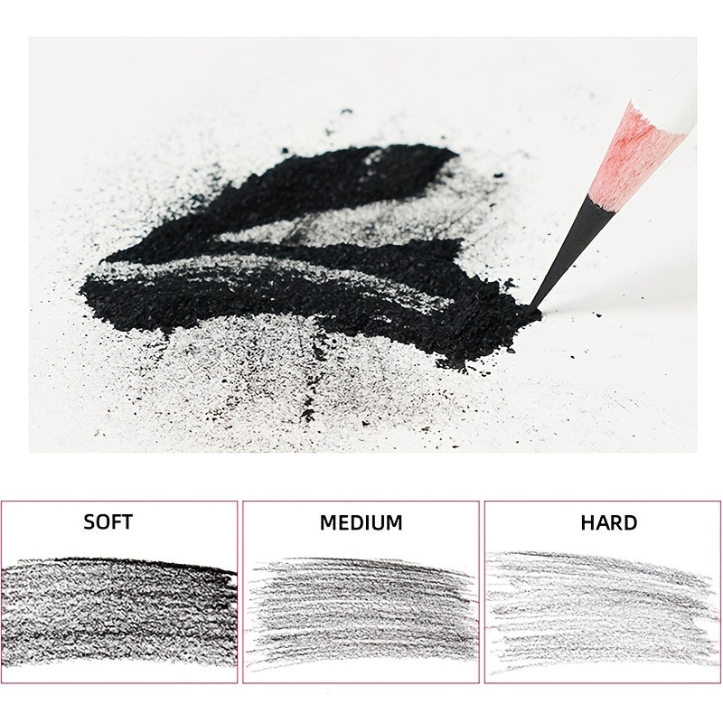 12pcs Sketch Charcoal Pencil Set Art Student Exclusive Sketch
