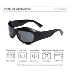 Y2K Sports Sunglasses For Women Men