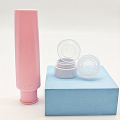 4pcs Silicone Empty Travel Bottles Refillable Squeeze Bottles