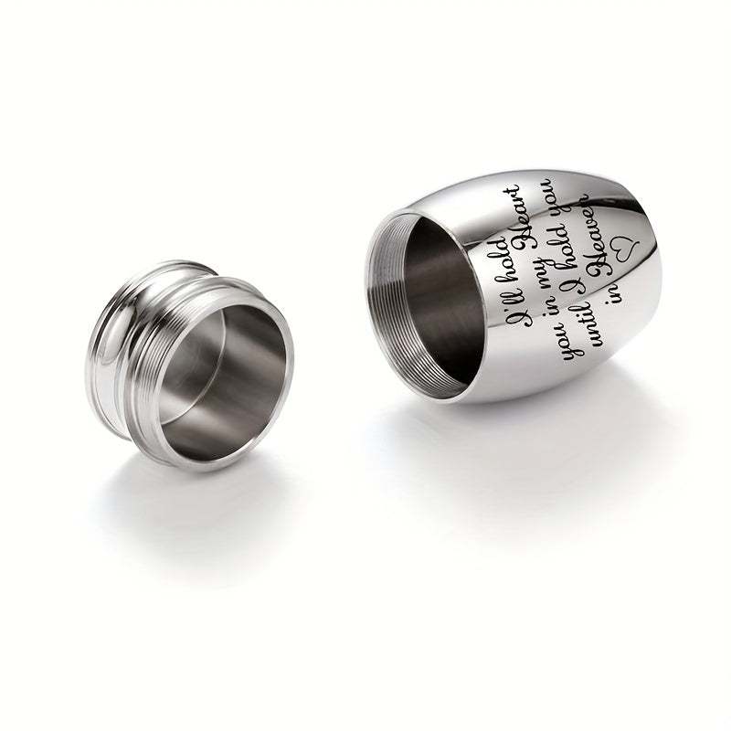 Eternal Memorial Stainless Steel Pet Urn for Dog and Cat Ashes