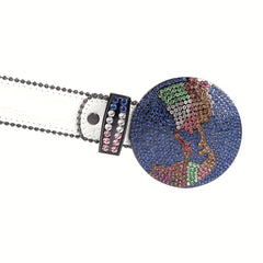 Colorful Rhinestone Western Cowgirl Belt