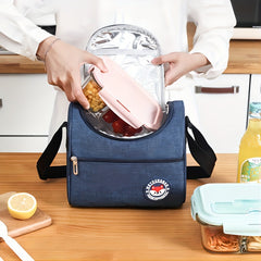 Kids Insulated Lunch Bag with Aluminum Foil for Fresh Food Storage
