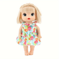 12 Inch Recycled Doll Clothes Dress Set