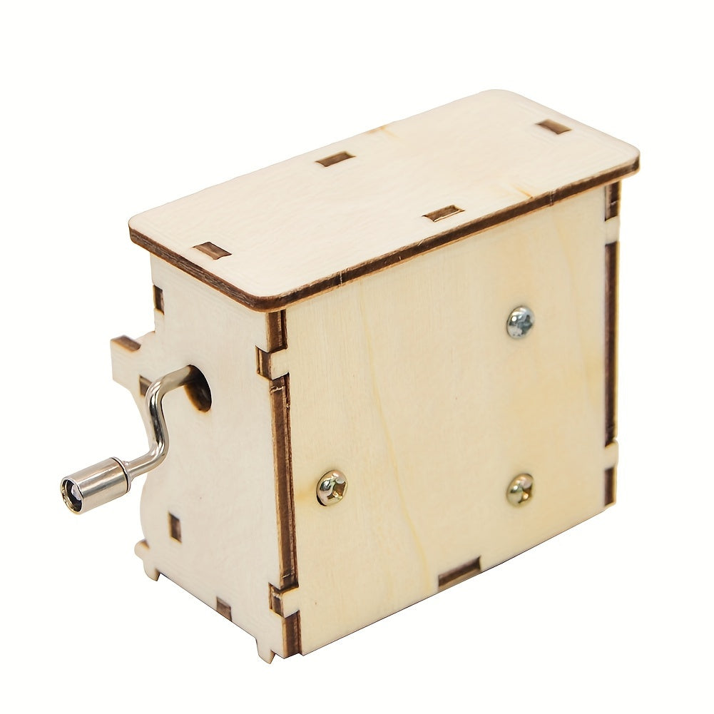 Hand-Assembled Piano Music Box for Kids