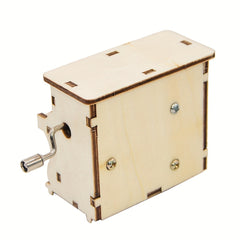 Hand-Assembled Piano Music Box for Kids