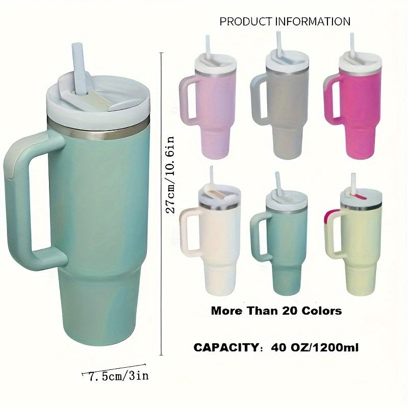 200ml Portable Car Cup Stainless Steel Water Cup Vacuum Insulated Cup with Straw