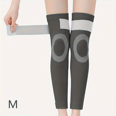 Extended & Thickened Wormwood Knee Pads for Warmth & Knee Protection