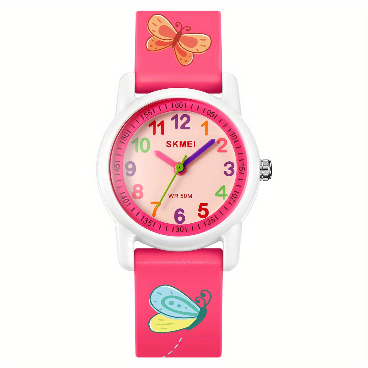 Kids' Waterproof Cartoon Quartz Watch