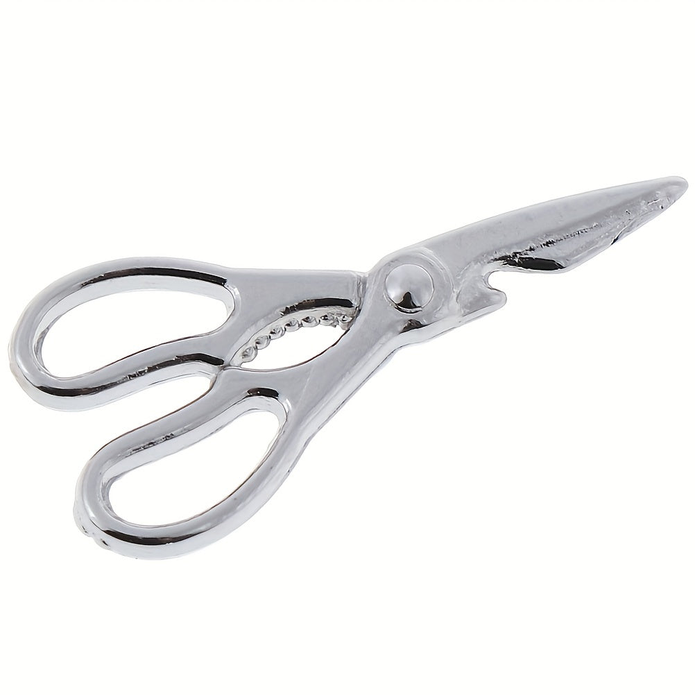 Mini Doll House Scene with Hair Cutting Scissors