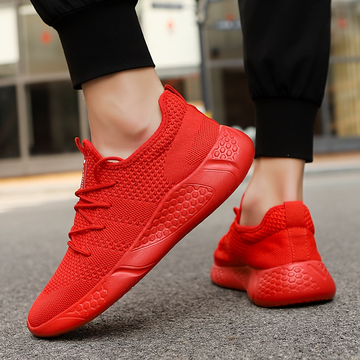 Men's Lightweight Running Shoes Outdoor Sneakers Fitness Tennis