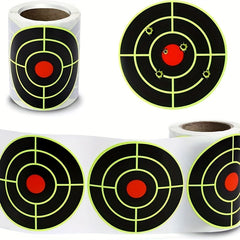 100pcs Fluorescent Splatter Targets for Shooting Fun
