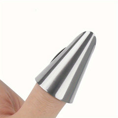 5pcs Stainless Steel Vegetable Nail Finger Guard Finger Tip Protector