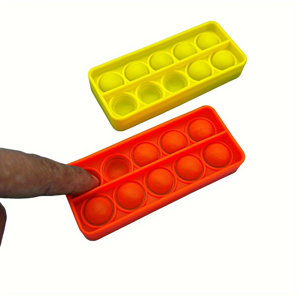 6pcs Ten Frames Math Games Numbers Counting Learning Toys Push Bubble Fidget