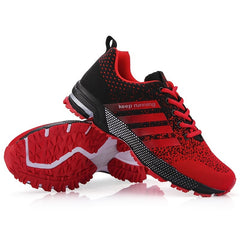 Men's Mesh Running Sneakers - Lightweight Breathable Shoes