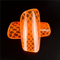 Football Shin Guards with Cushioning and Shock Absorption