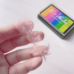 Dandelion DIY Silicone Clear Stamp For Card Making and Scrapbooking