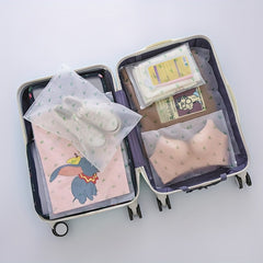 Pattern Storage Pouch Dustproof Bag Translucent Clothes Bag
