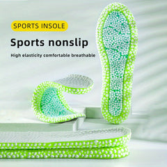 Upgraded Shock Absorption Insoles High Elastic Running Sneaker Pads