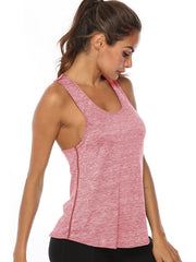 2pcs Women's Racer Back Workout Tank Top Yoga Tops