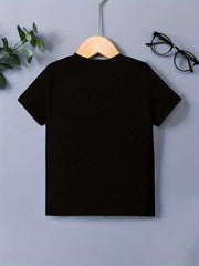 TEACH TINY HUMANS Print Boy's T shirt Kids Toddler Short Sleeve