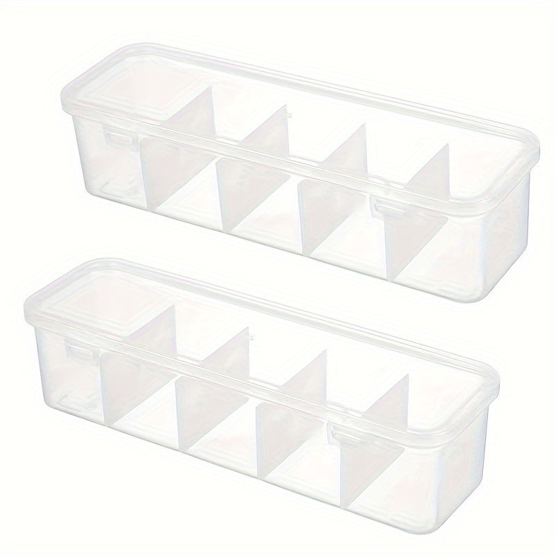 Data Cable Storage Box 5 Grids Waterproof Dustproof