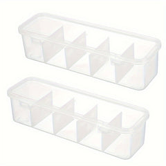 Data Cable Storage Box 5 Grids Waterproof Dustproof