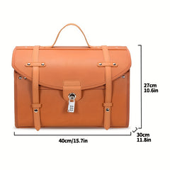Retro Rear Seat Motorcycle Trunk Luggage Bag Large Capacity Tote Bag