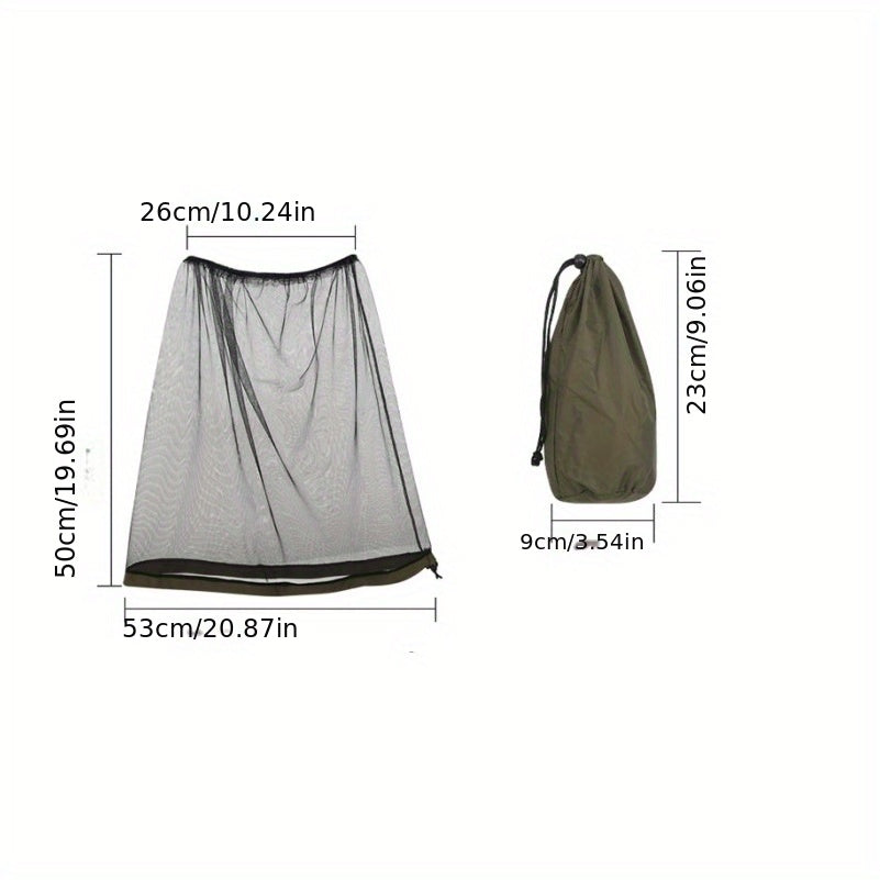 Breathable Anti Mosquito Head Mesh Net for Outdoor Fishing and Camping