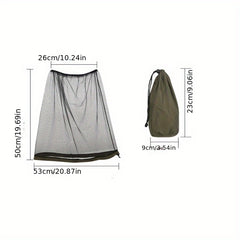 Breathable Anti Mosquito Head Mesh Net for Outdoor Fishing and Camping