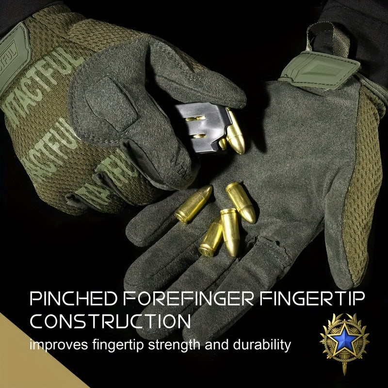 MVPTOO Men's Windproof Touch Screen Tactical Gloves