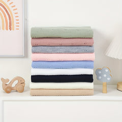 Cozy Unisex Blanket in Grey Pink Royal, Hand Wash, Geometric Pattern