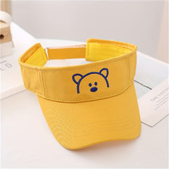 Kids Sun Visor Hat Travel Baby Hat Sun Peaked Hat