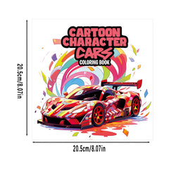 Stylish Cartoon Cars: An Upscale Illustrated Book for Friends & Family