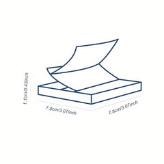 Solid Sticky Note 7.62x7.62 cm 80 Sheets