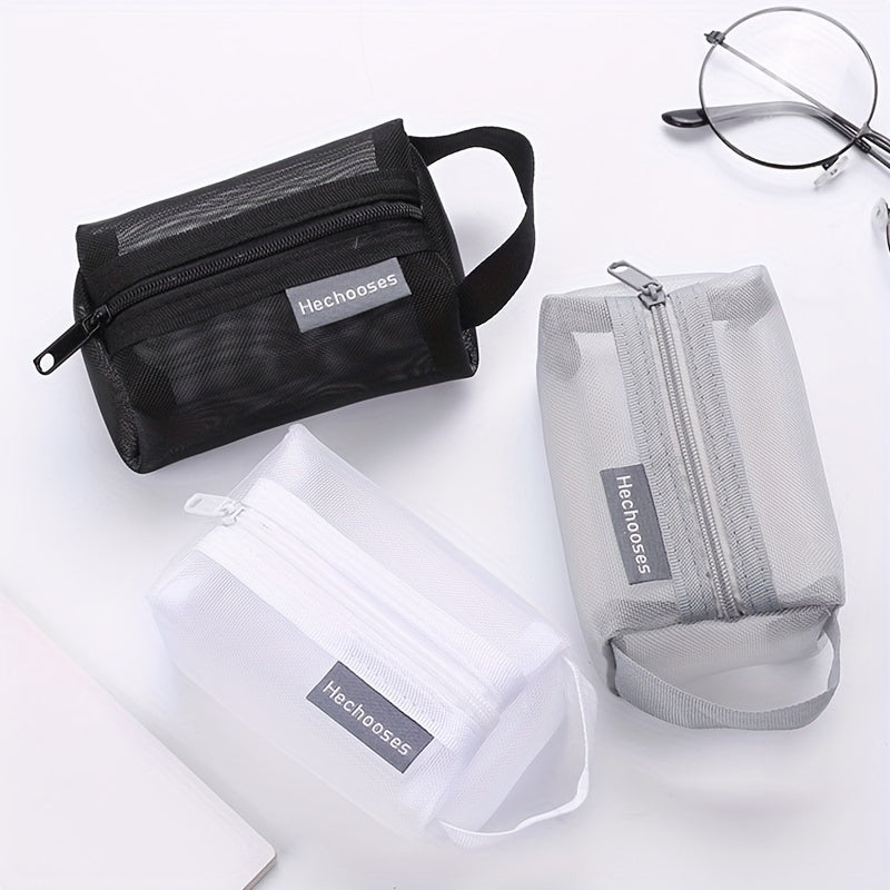 Transparent Cosmetic Bag Zipper Travel Organizer Pouch