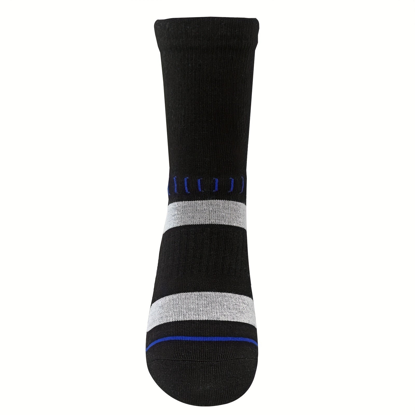 Outdoor Moisture Wicking Mid Calf Socks 8 Pairs