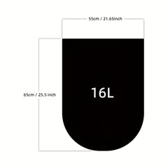 Portable Toilet For RV Camping Foldable Toilet With Garbage Bags