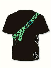 3D Creative Bag Graphic Short Sleeve T shirt For Kids