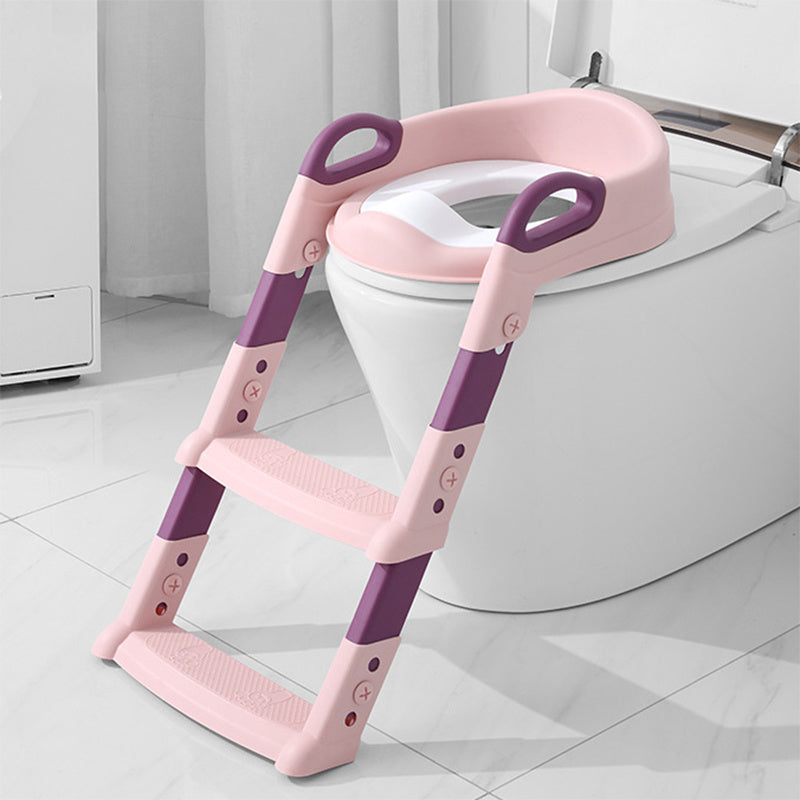 Kids Foldable Toilet Seat with Ladder for Potty Training