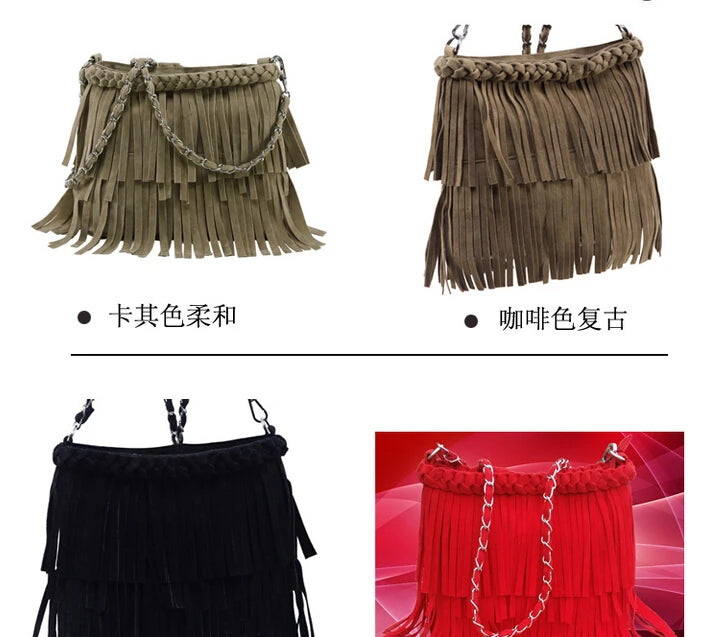 ETN Bag Women Handbag with Tassel