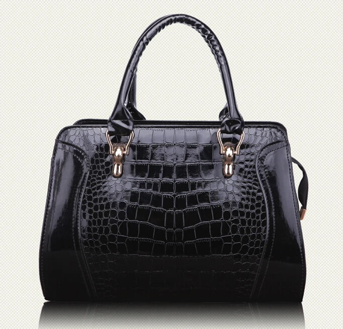 ETN Women Handbag Top-Handle PU Leather Cross-Body Shoulder Bag