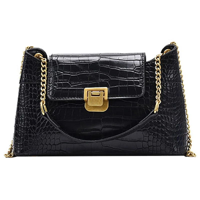 Lock Women Crossbody Bags Pathwork Handbags Ladies Shoulder Messenger Bag