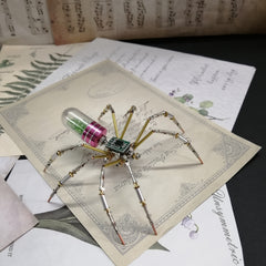 Steampunk DIY Metal Puzzle Small Spider Model Kit