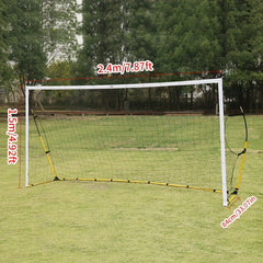 Portable Quick Assembly Soccer Training Goal Net