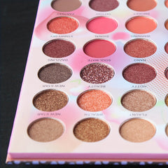 54 Colors Eyeshadow Palette Matte Shimmer Highly Pigmented Waterproof Makeup
