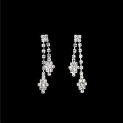 Chunky Jewelry Set Choker Necklace & Tassel Earrings Prom Costume Party