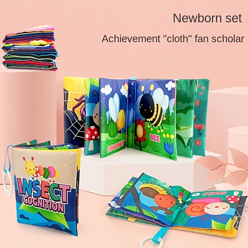 Kids' Cloth Book Early Education Chewable Literacy Toy