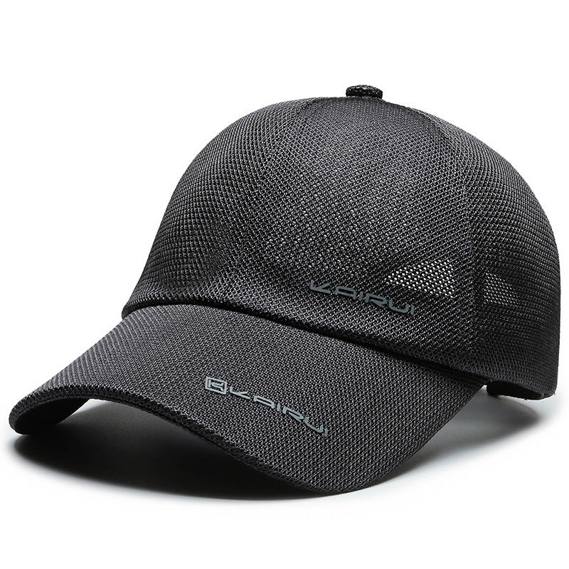 Men's Outdoor Breathable Baseball Cap Sunscreen Casual Hat